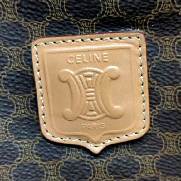 CELINE Hand Bag Brown PVC 497-070325 - Picture 13 of 14